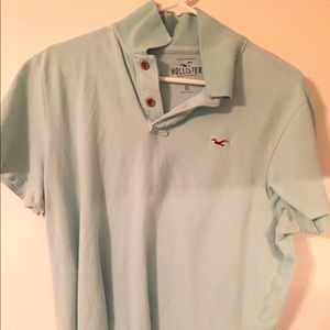 Baby blue Hollister XL shirt.